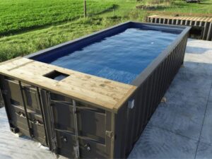 Piscina de contenedores de 20 pies