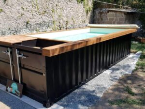 Contenedor piscina 20 pies