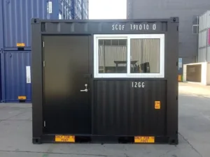 Contenedor de oficina o bar de 10 pies